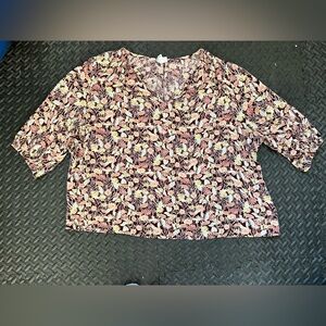 Floral Patterned Blouse